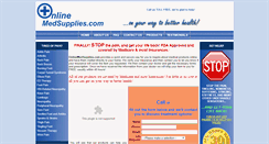 Desktop Screenshot of onlinemedsupplies.com